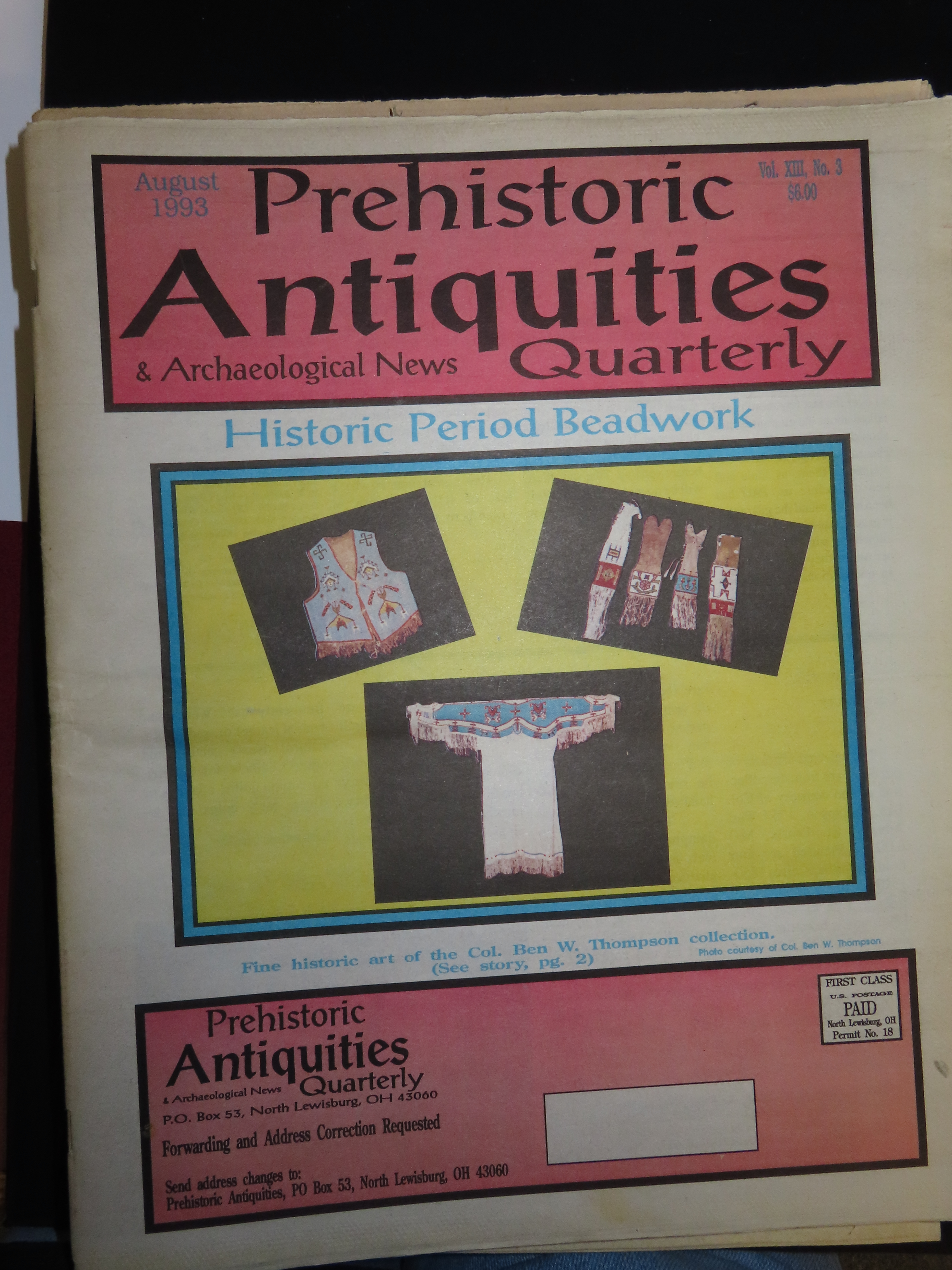 PREHISTORIC ANTIQUITIES AND ARCHAEOLOGICAL NEWS, LOT OF MULTIPLE NEWSPAPERS