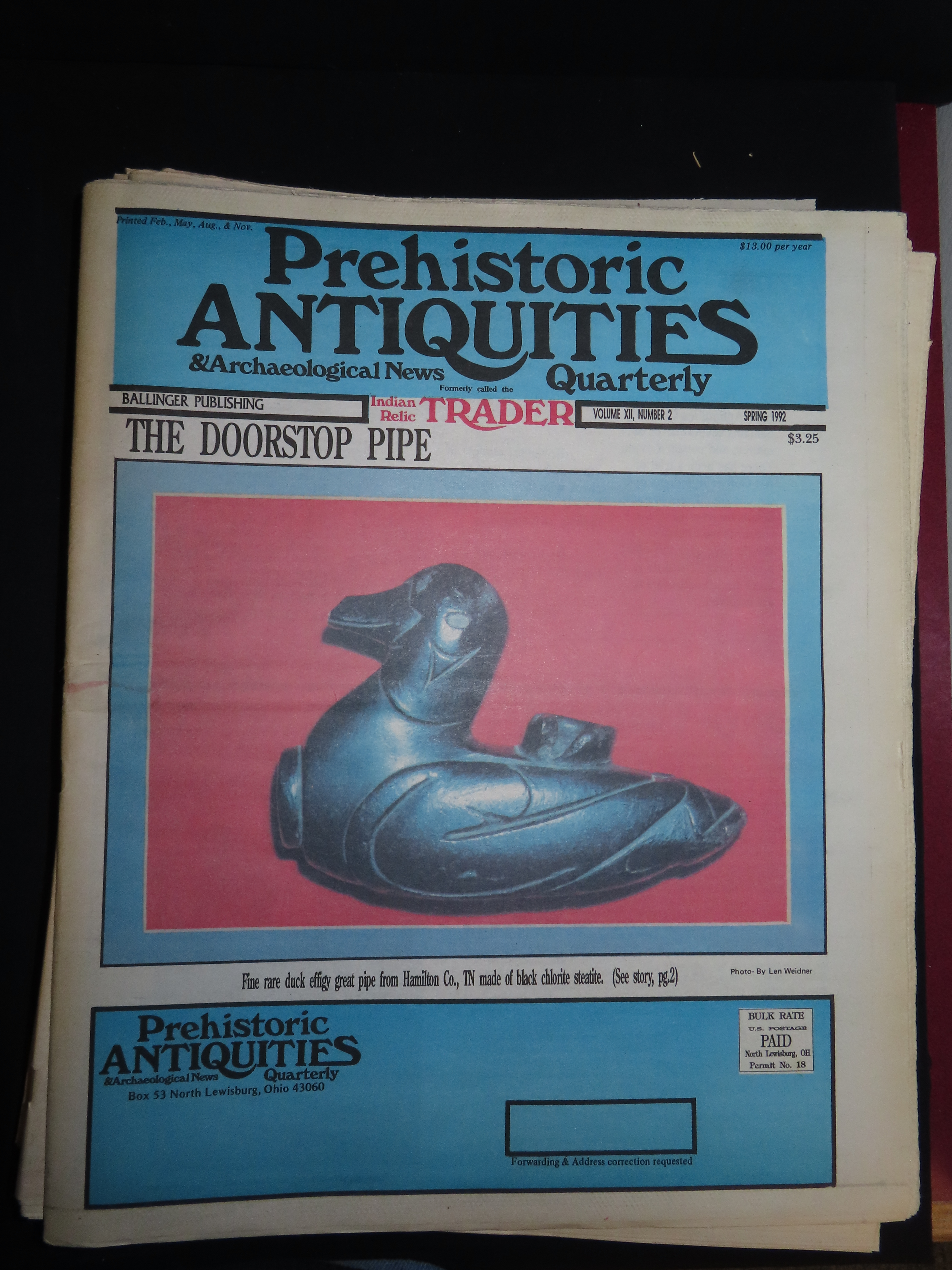 PREHISTORIC ANTIQUITIES AND ARCHAEOLOGICAL NEWS, LOT OF MULTIPLE NEWSPAPERS