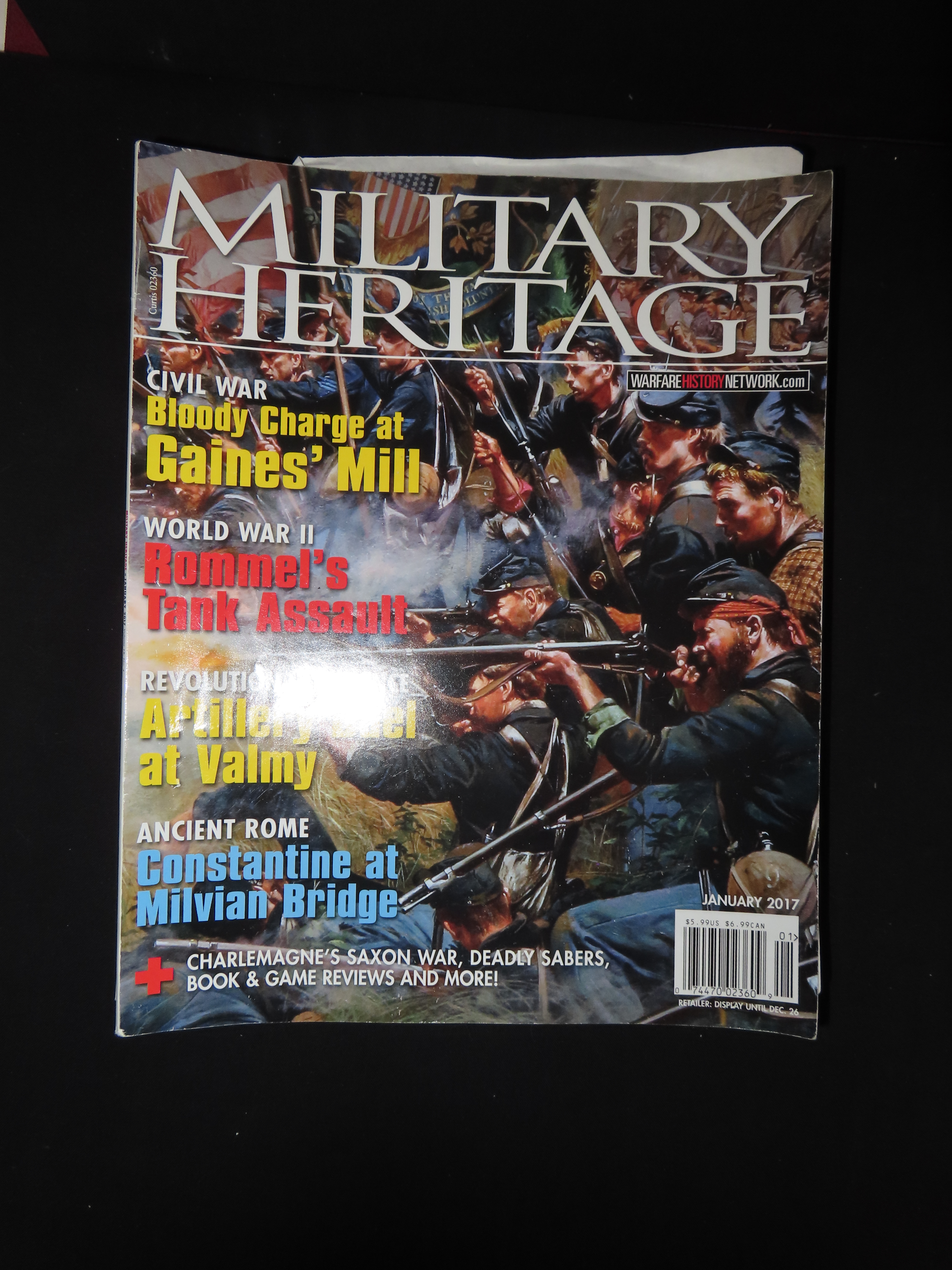 MILITARY HERITAGE, LOT OF MULTIPLE MAGAZINE