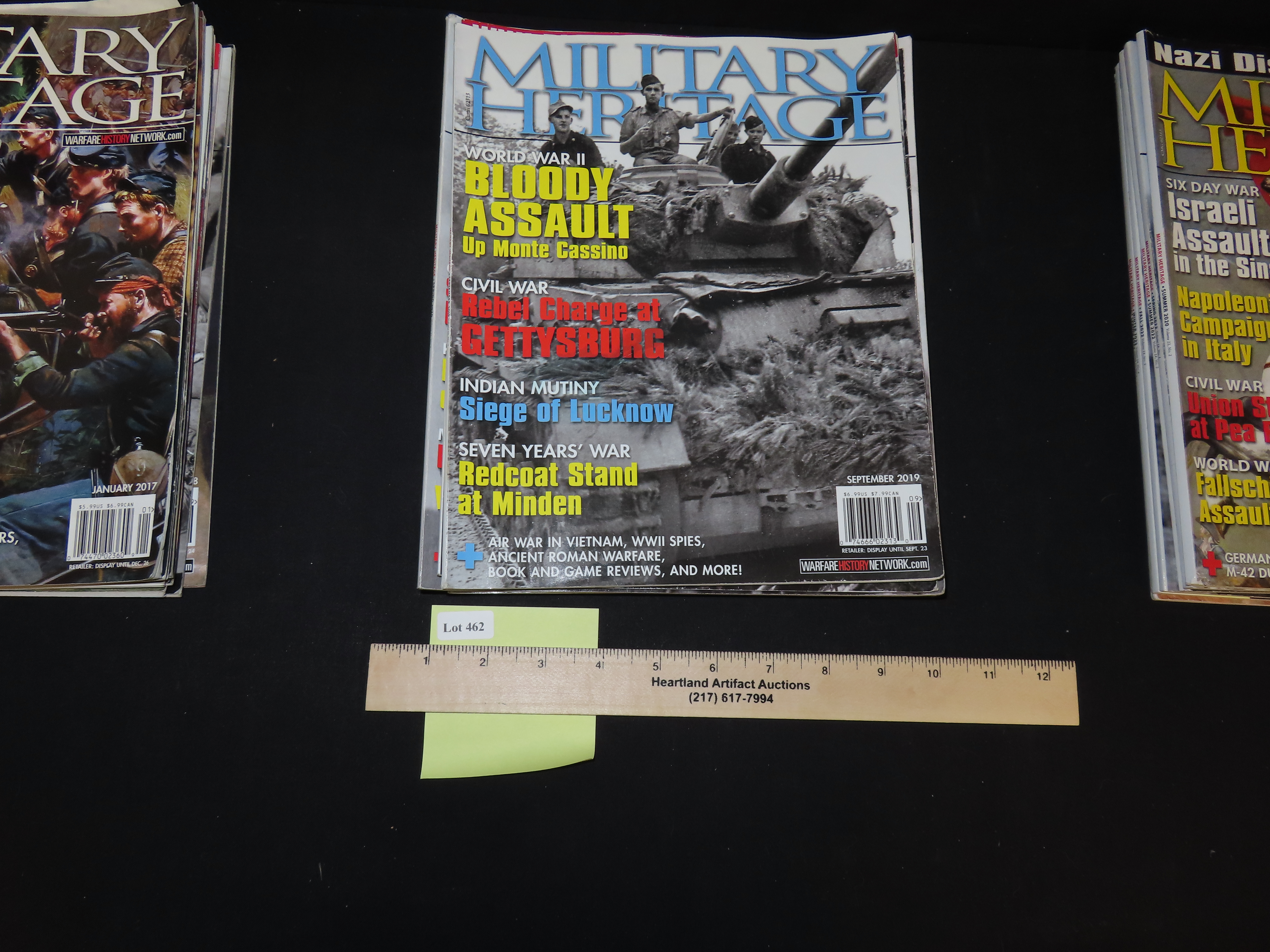 MILITARY HERITAGE, LOT OF MULTIPLE MAGAZINE