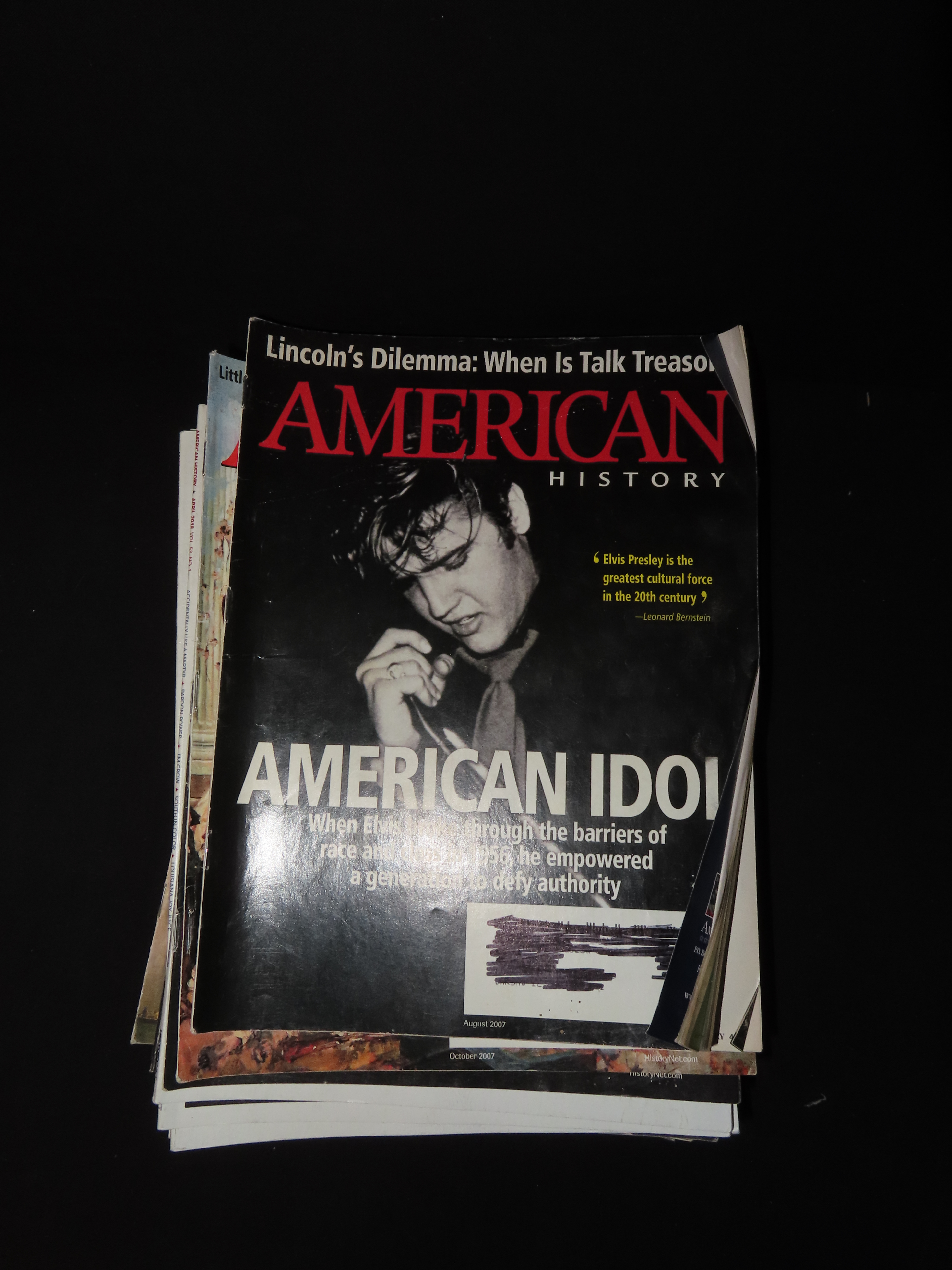 AMERICAN HISTORY LOT OF MULTIPLE MAGAZINES