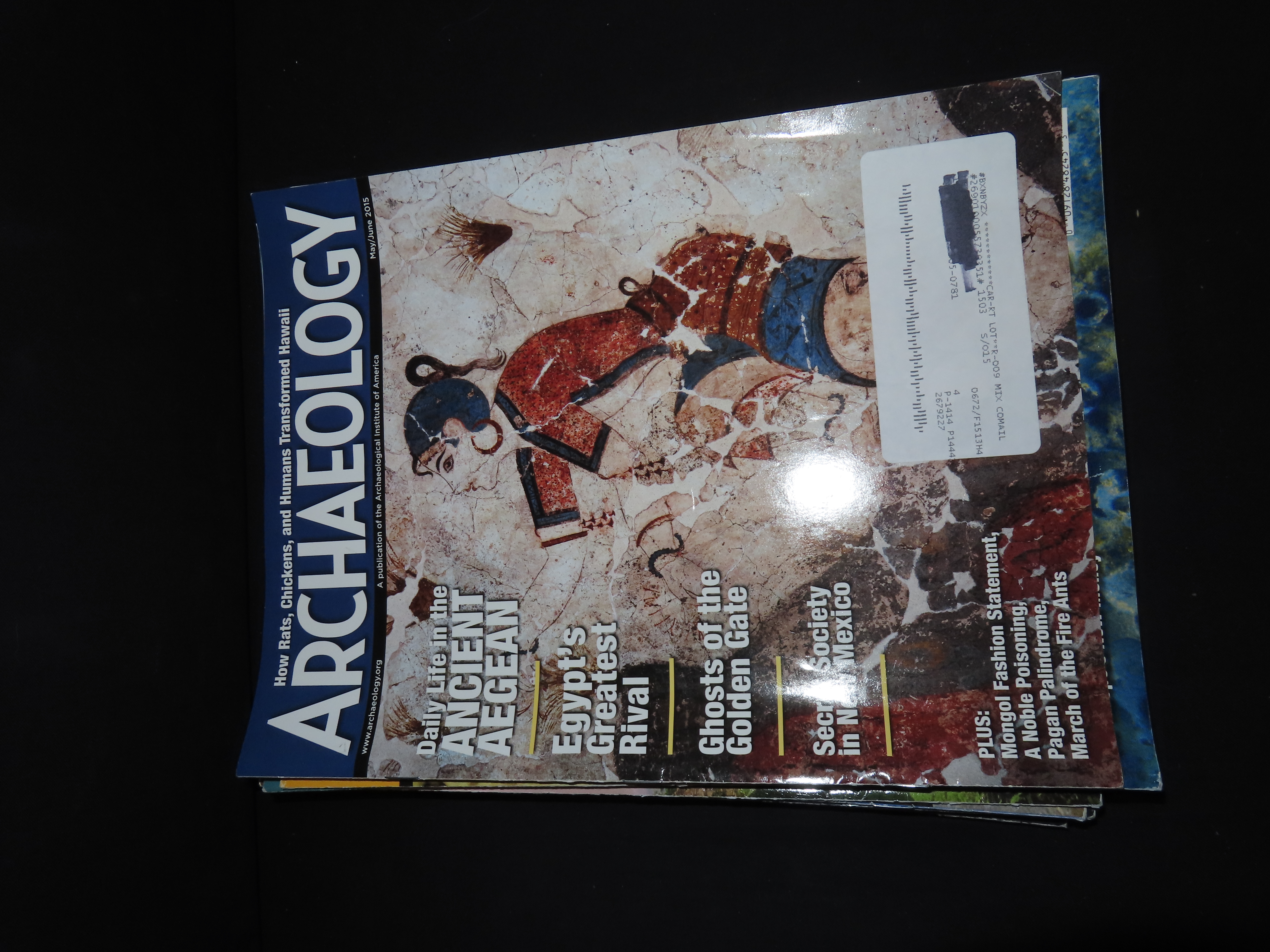 ARCHAEOLOGY, LOT OF MULTIPLE MAGAZINES