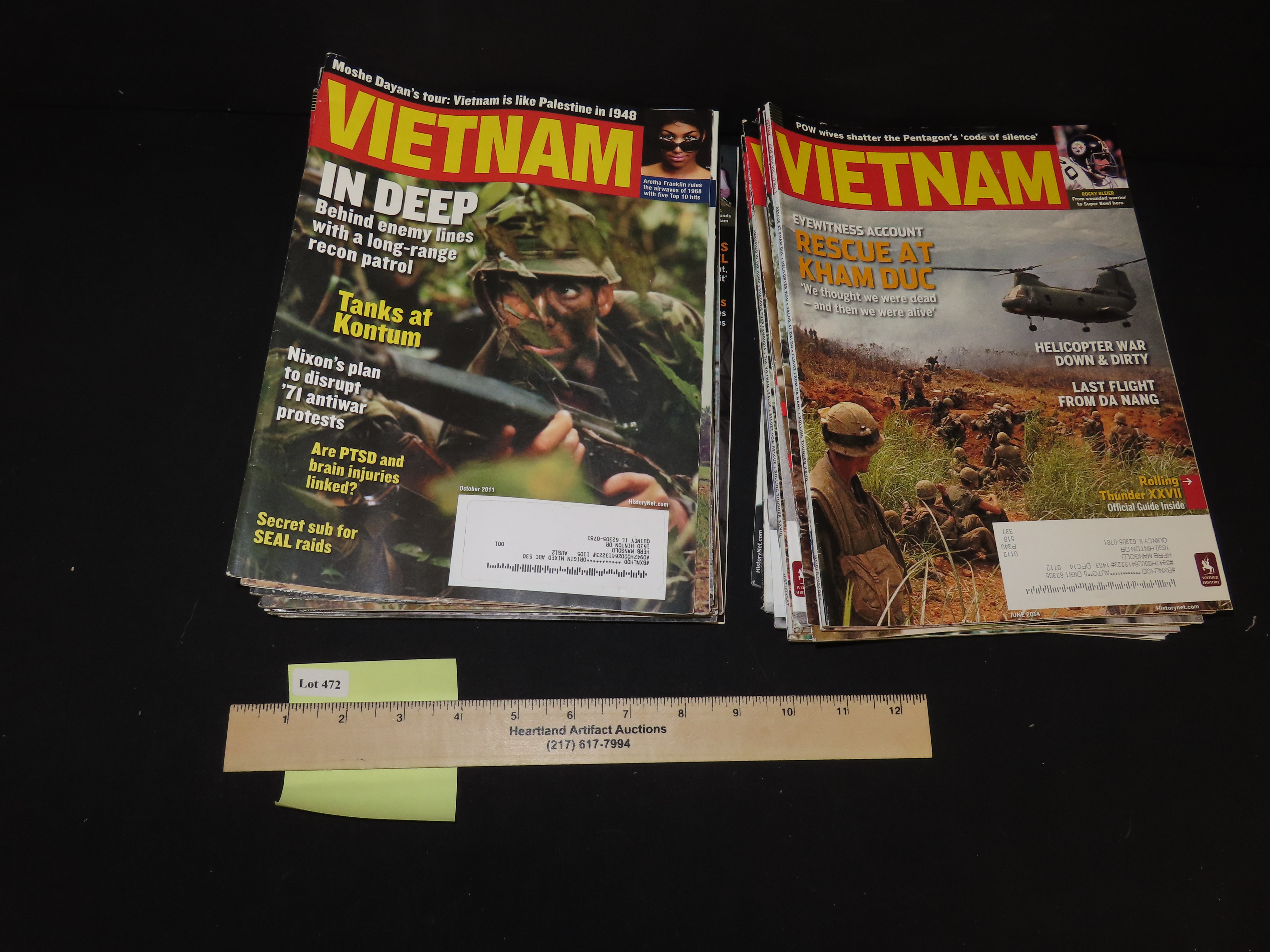 VIETNAM, LOT OF MULTIPLE MAGAZINES