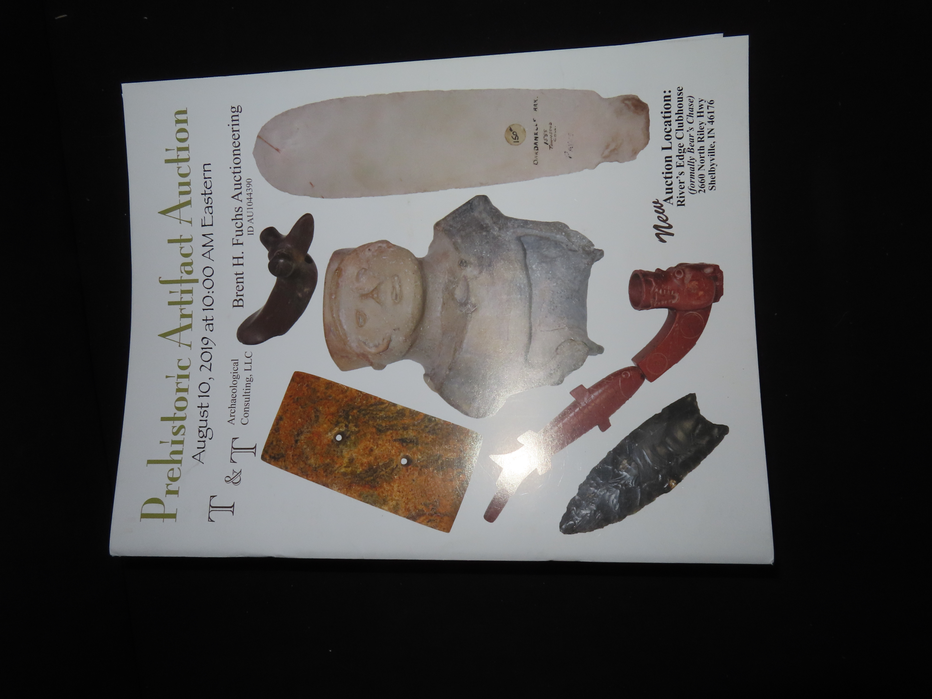 PREHISTORIC ARTIFACT AUCTION, LOT OF MULTIPLE MAGAZINES