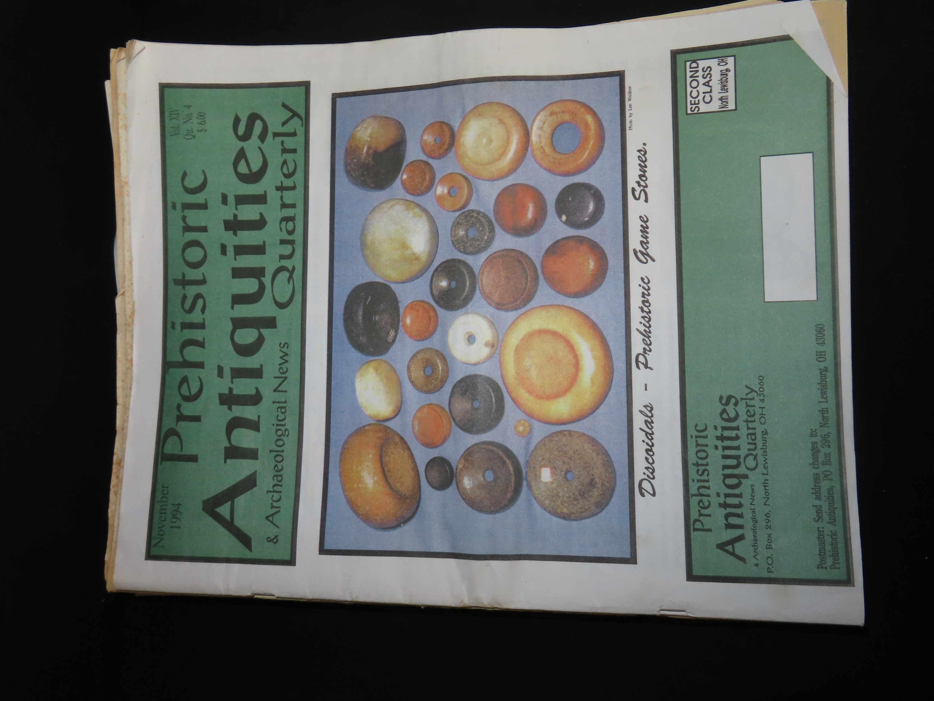 PREHISTORIC ANTIQUITIES AND ARCHAEOLOGICAL NEWS QUARTERLY, LOT OF MULTIPLE NEWSPAPERS