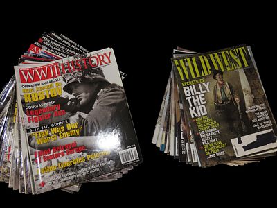 WORLD WAR II HISTORY LOT OF MULTIPLE MAGAZINES