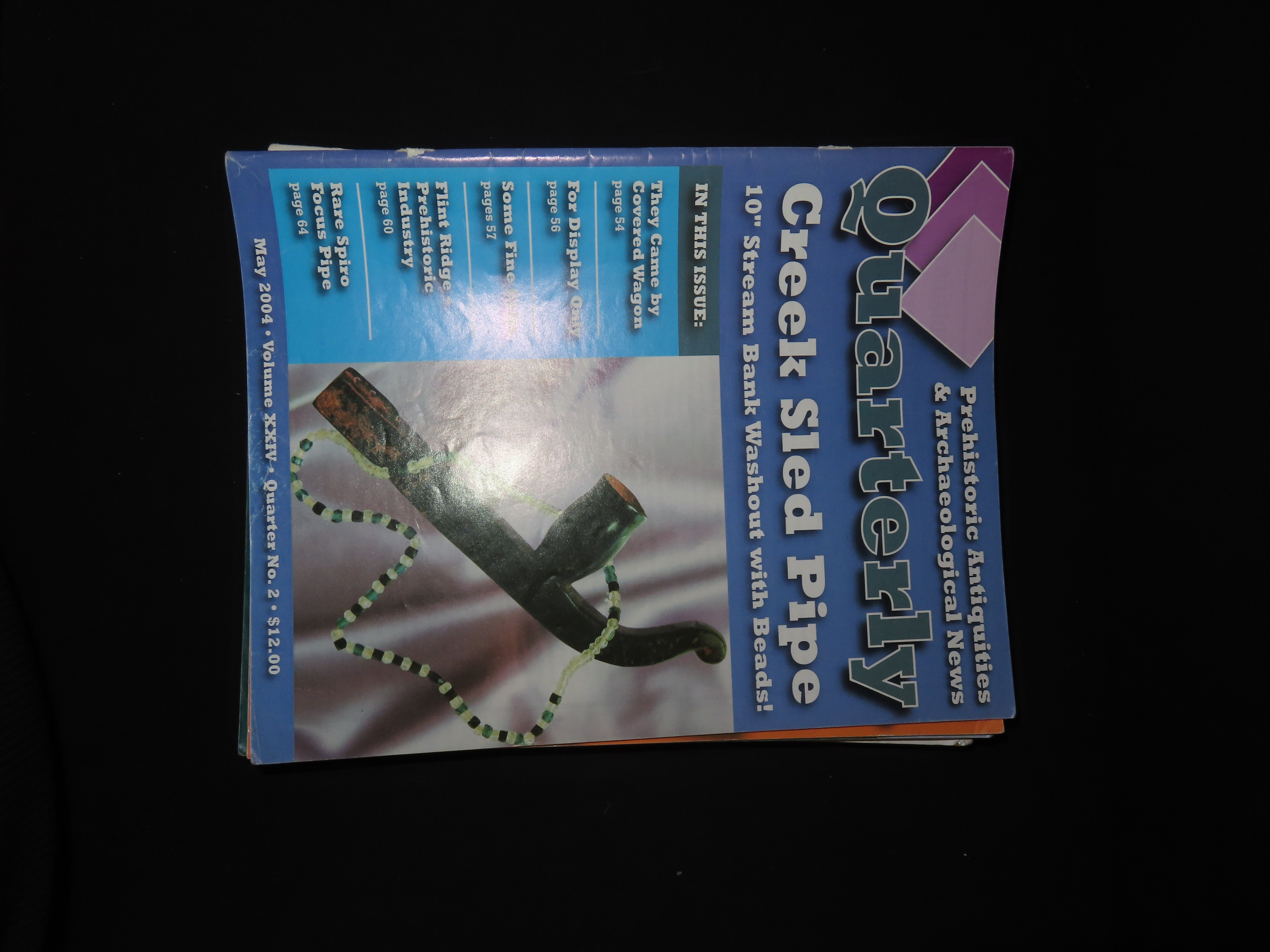 PREHISTORIC ANTIQUITIES AND ARCHAEOLOGICAL NEWS QUARTERLY, LOT OF MULTIPLE MAGAZINES