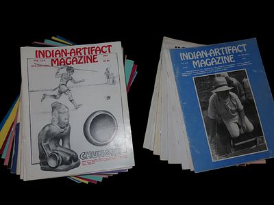 INDIAN ARTIFACT MAGAZINE, LOT OF MULTIPLE MAGAZINES