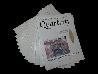 MISSOURI ARCHAEOLOGICAL SOCIETY QUARTERLY, LOT OF MULTIPLES MAGAZINES