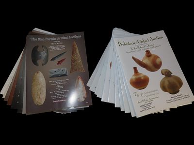 THE KEN PARTAIN ARTIFACT AUCTIONS, LOT OF MULTIPLE MAGAZINES
