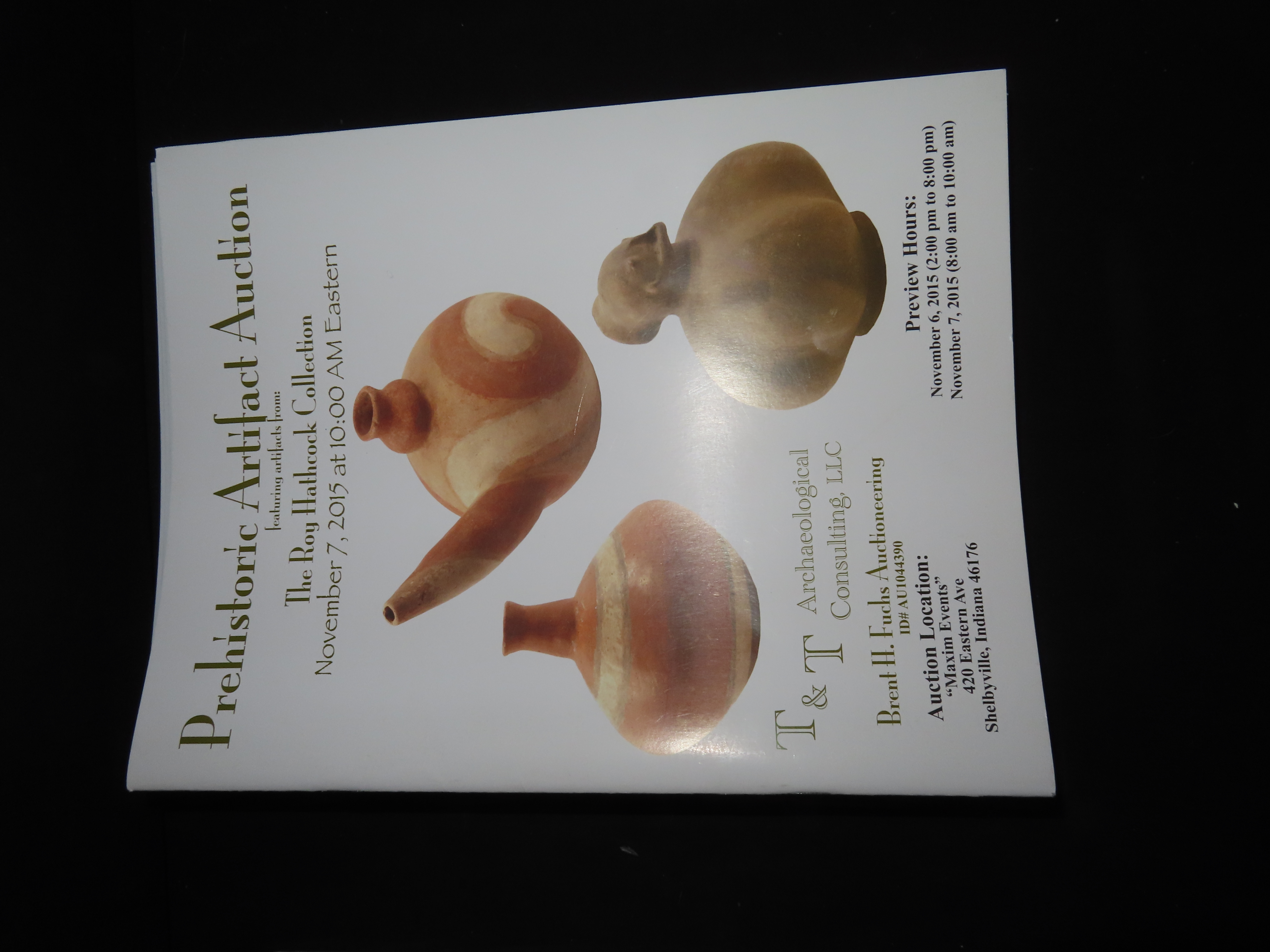 THE KEN PARTAIN ARTIFACT AUCTIONS, LOT OF MULTIPLE MAGAZINES