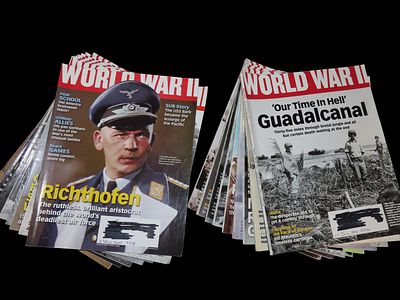 WORLD WAR II, LOT OF MULTIPLE MAGAZINES