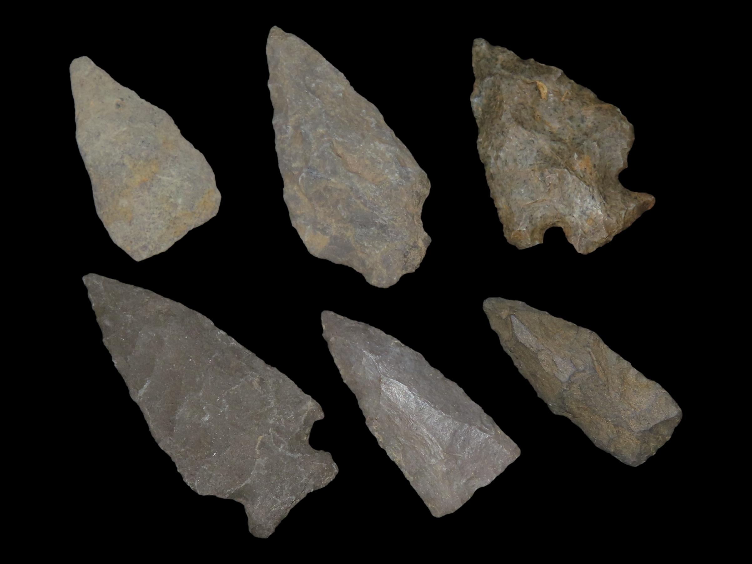 Lot of Archaic / Woodland Arrowheads from Penn.