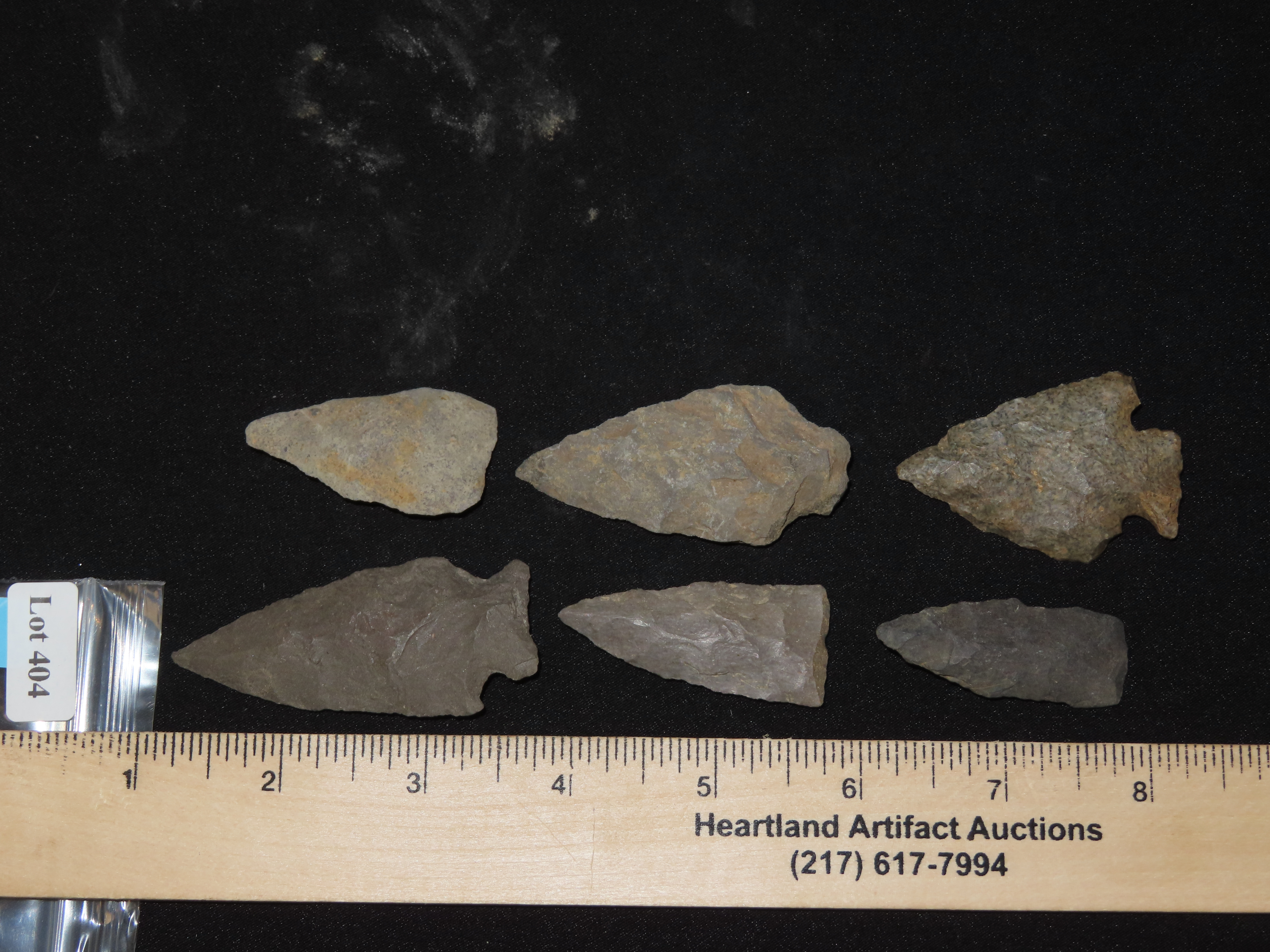 Lot of Archaic / Woodland Arrowheads from Penn.