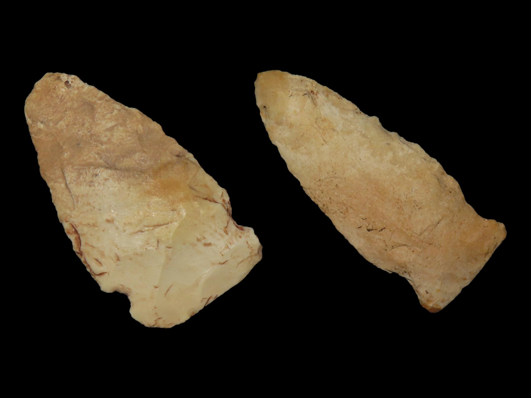 Lot of Two Matanza Points, Greene Co. IL
