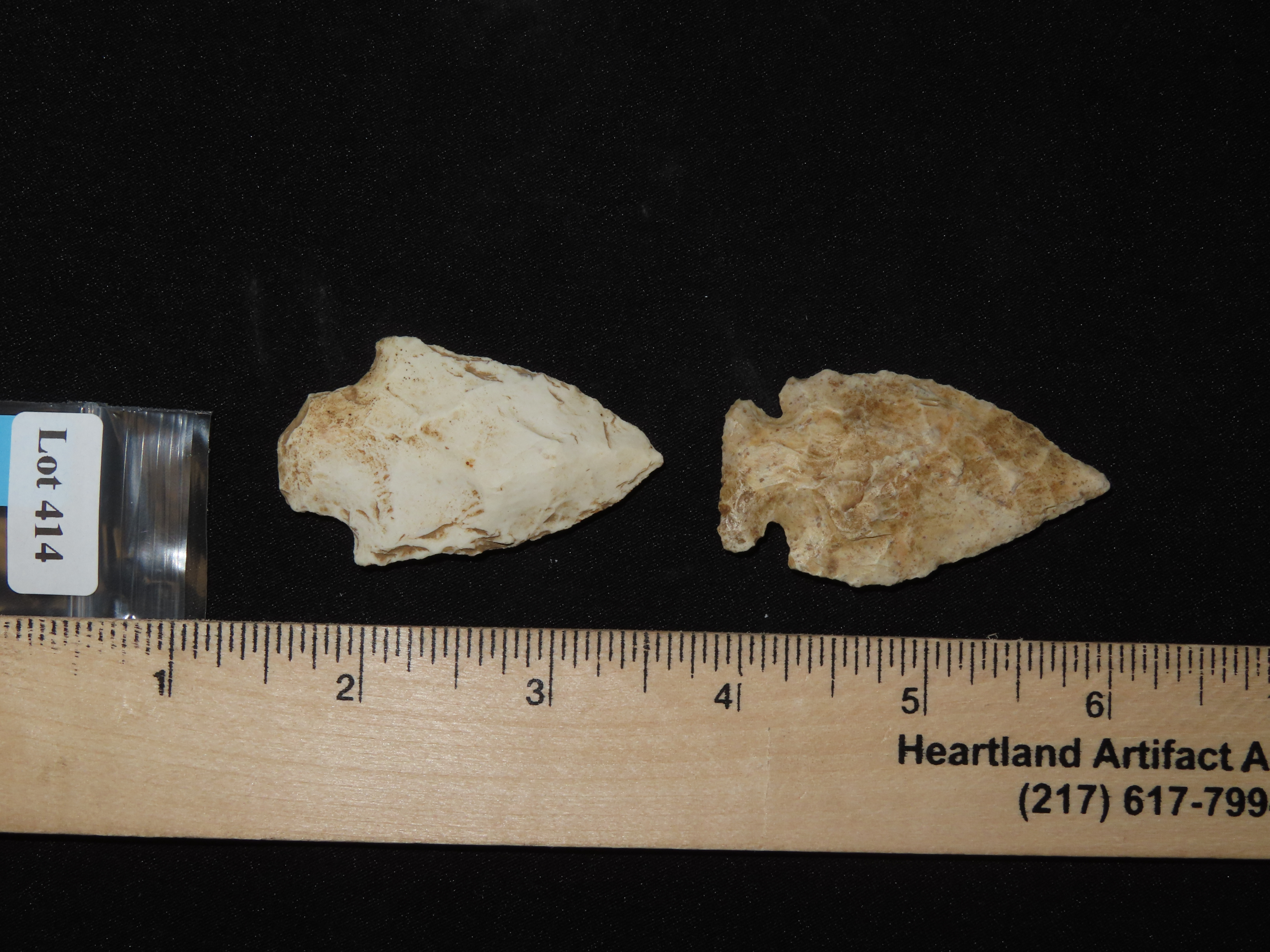 Lot of Two Afton Points, Adena Mo.