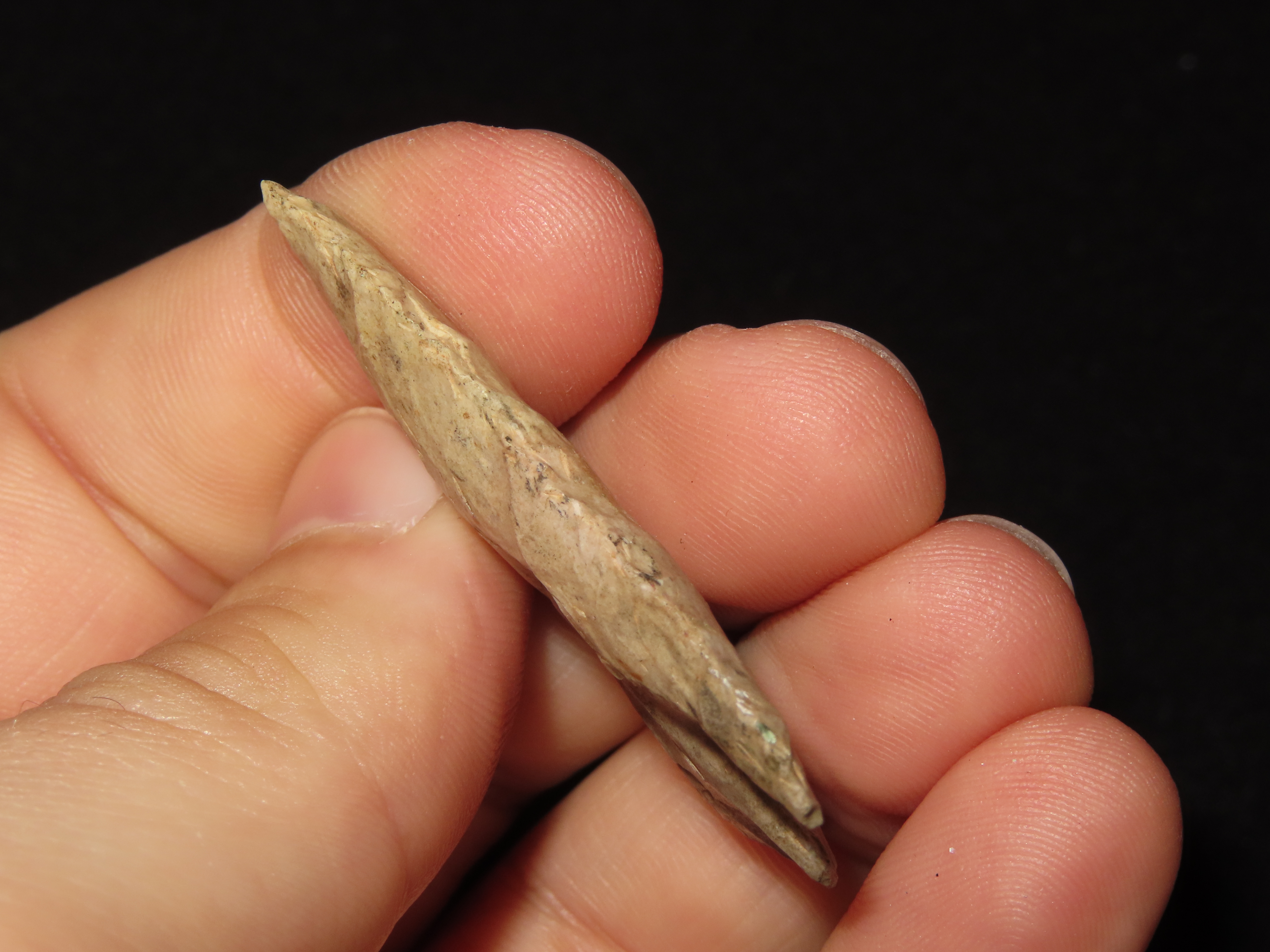 Lot of Two Archaic Arrowheads from Penn.