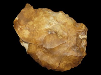 3 5/8" Paleolithic Flint Knife, Found in England
