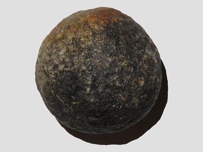 1 5/8" Game Ball, Illinois, Ex. Matt Lay