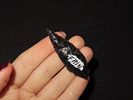 2 1/8" x 3/4" Needle Tip Cascade, Obsidian, OregonImage - 2