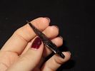 2 1/8" x 3/4" Needle Tip Cascade, Obsidian, OregonImage - 3