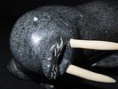 5 3/4" Inuit Carved Walrus Statue, Alaska, Signed by the ArtistImage - 7