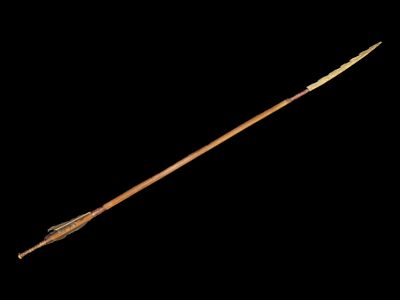 28 7/8" Alaskan Arrow with Bone Harpoon Tip