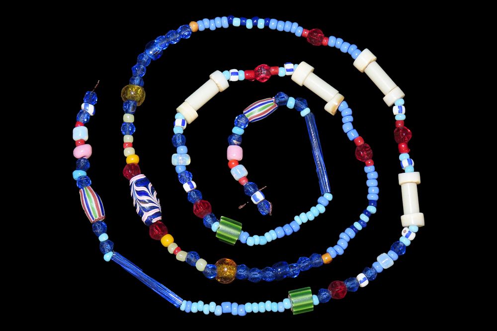 Mixed Strand of Trade Beads, Alaska
