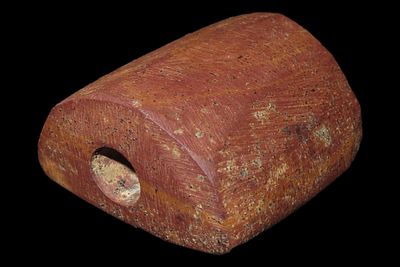1 3/4" x 1" Bannerstone, Calystone, Salvaged from a Larger Piece, Butler County, Missouri