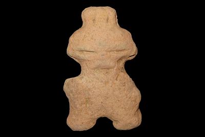 3 7/8" Pre-Columbian Zoomorphic Effigy Figure, Western Mexico