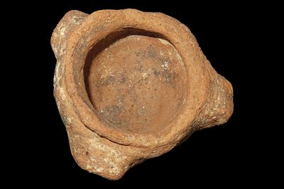 2 1/2" x 2" Pre-Columbian Effigy Tripod Bowl, Western Mexico