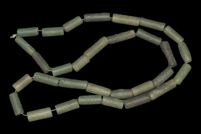 10 3/4" Pre-Columbian Jade Necklace