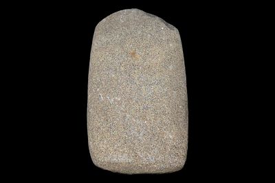 3 1/4" Square-Sided Celt, Tan Hardstone, Knox Co., Ohio
