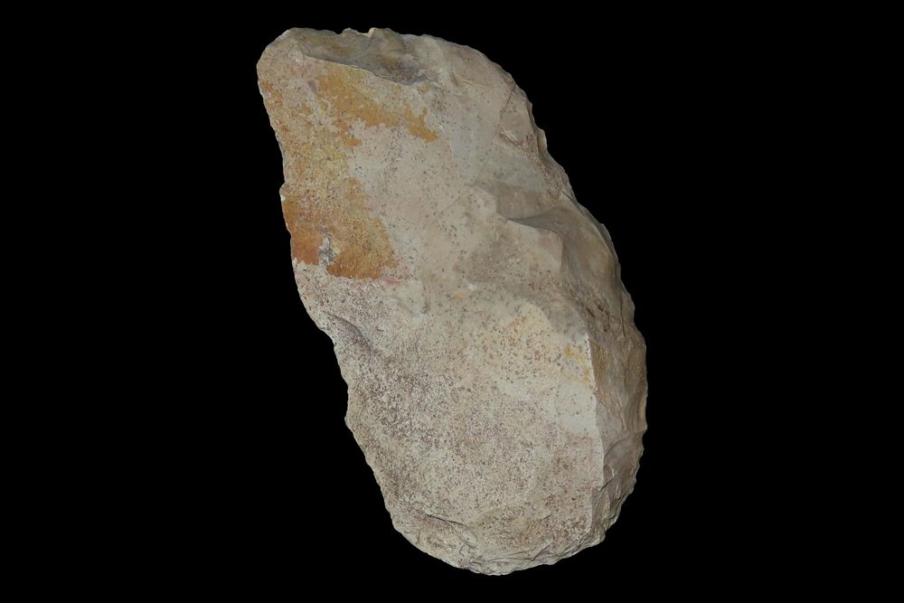 5 1/4" Flint Axe, Marion Co., Missouri, Shallow Hafting Area