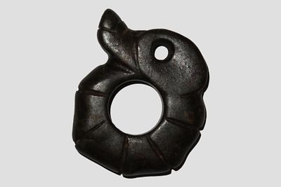 Ancient Chinese Hongshan Culture Jade Effigy Carving/Pendant