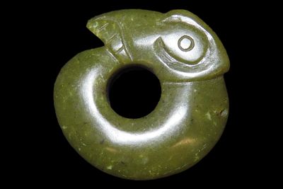 Ancient Chinese Hongshan Culture Jade Effigy Carving/Pendant