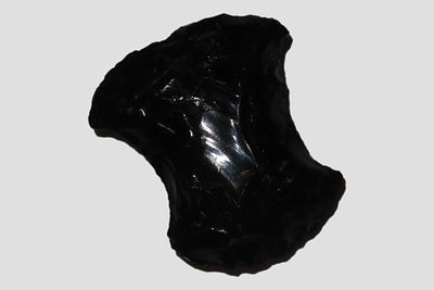 1" Obsidian Double Crescent, Great Basin, Oregon/California/Nevada