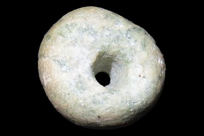 3/4" Pre-Columbian Jade Bead, Guatemala
