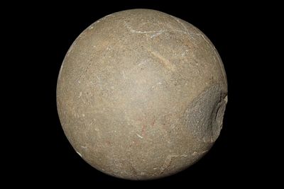 2 5/8" Hardstone Cone, Wonderful Polished Bottom, Fulton Co., Missouri, Found by Dean Dowling