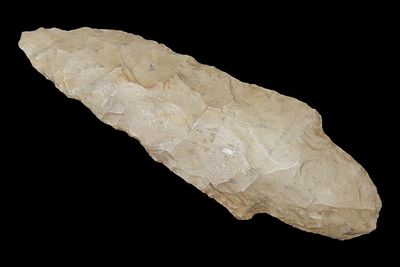 3 3/16" Turkey Tail, Humphreys Co., Tennessee, Ex. Walt McIntire Collection