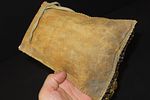 16" Nicely Beaded Native American Pipe BagImage - 2
