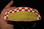 16" Nicely Beaded Native American Pipe BagImage - 3