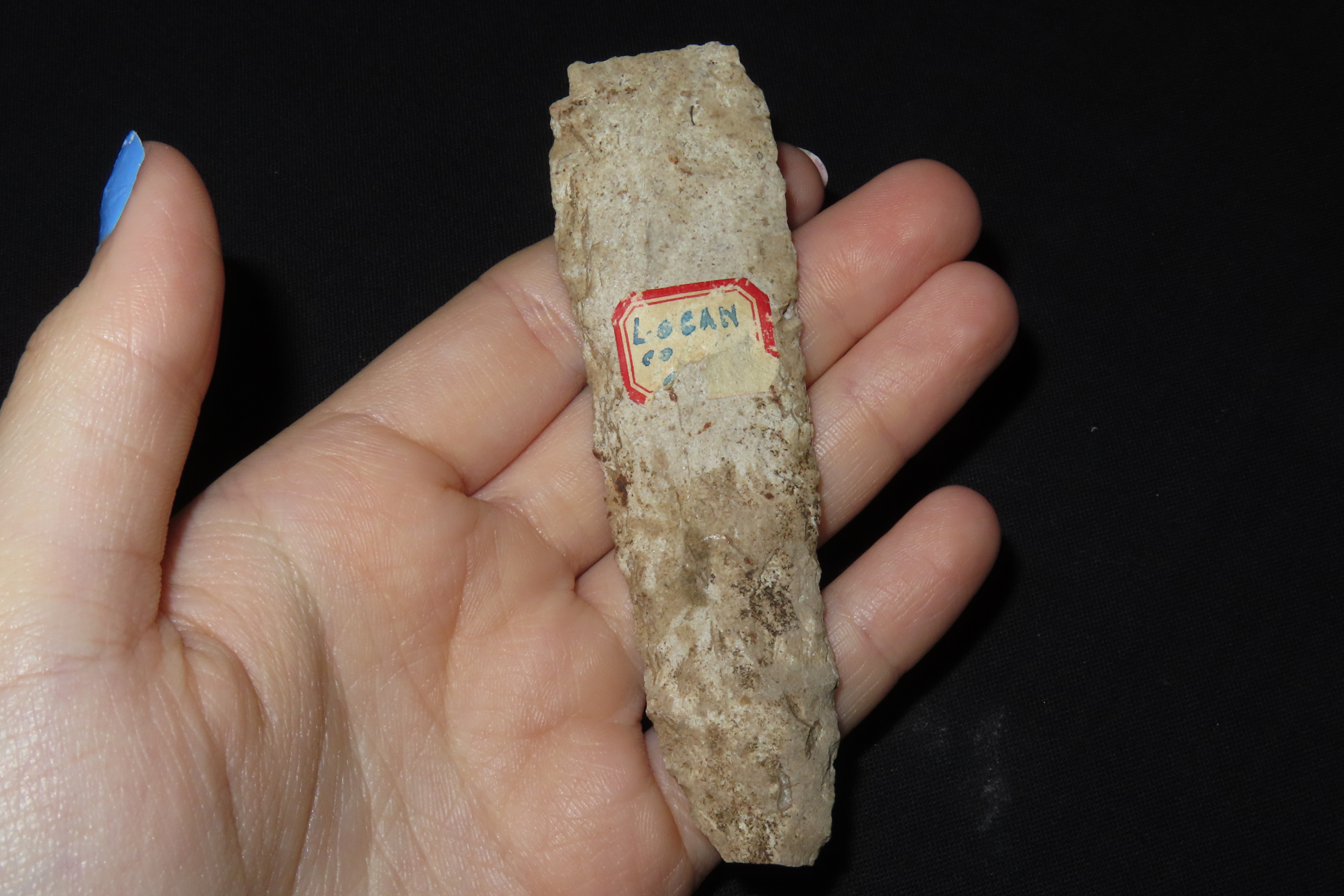 Lot of 2 Archaic Points, Both Nebo Hill Culture