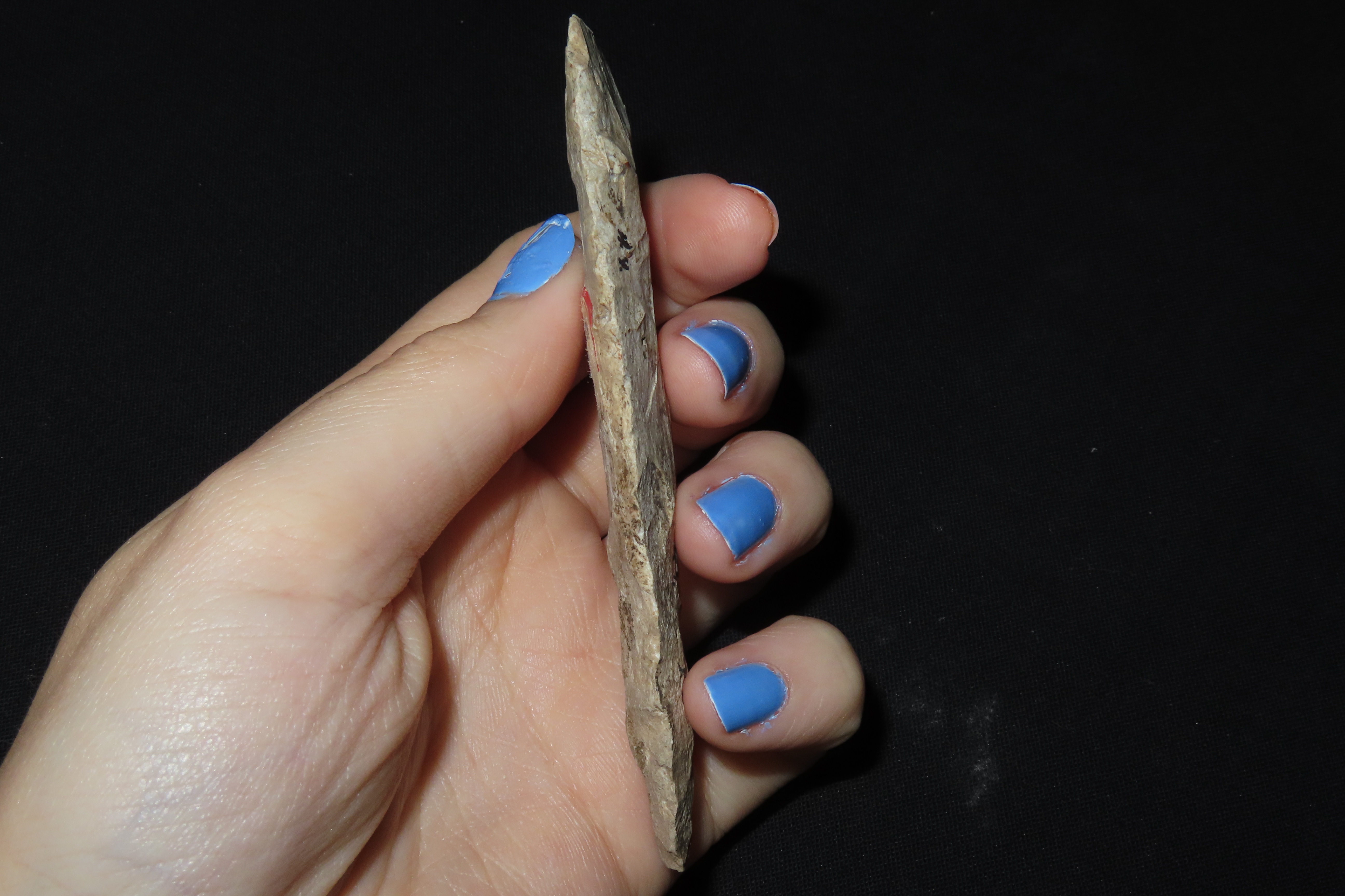 Lot of 2 Archaic Points, Both Nebo Hill Culture