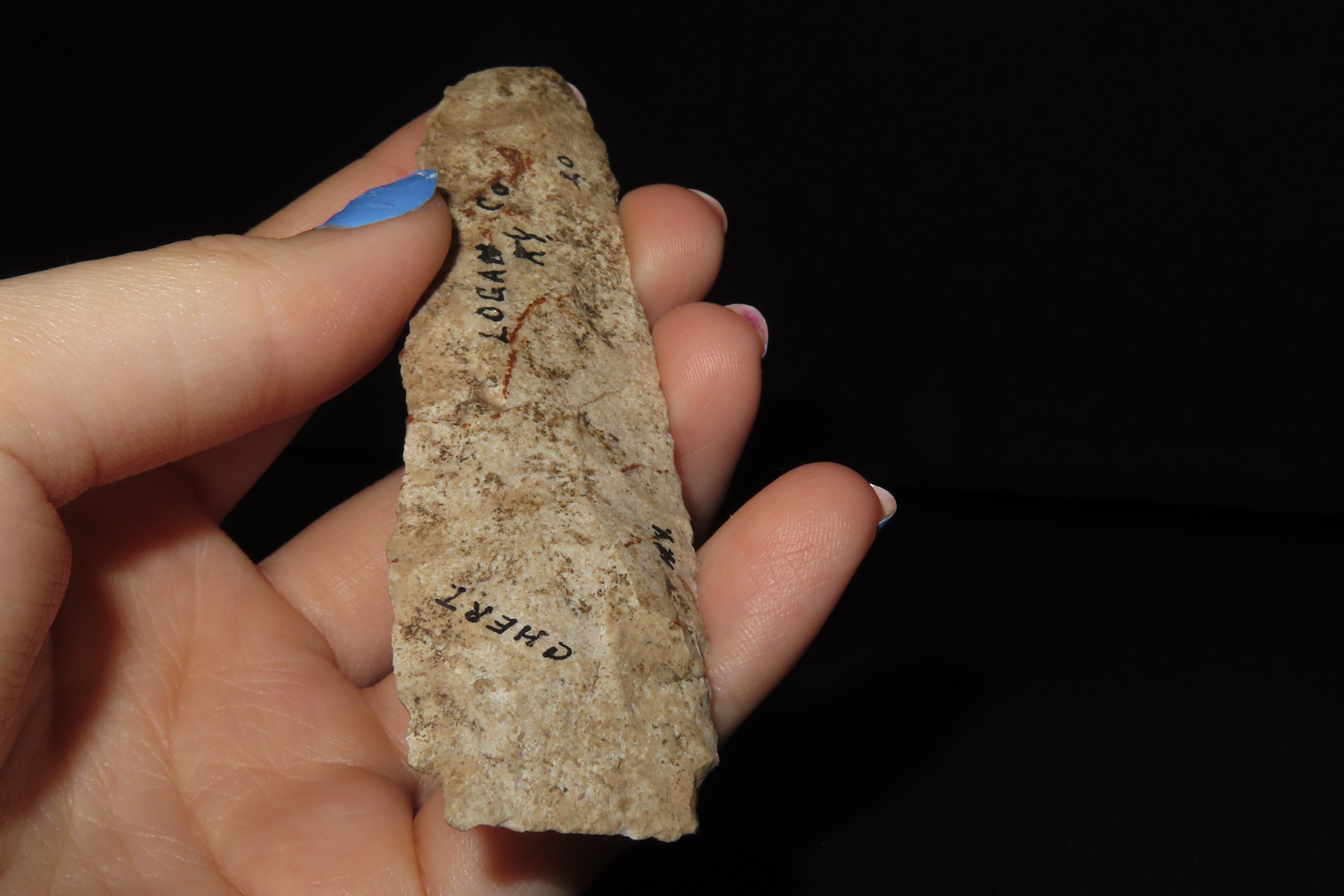 Lot of 2 Archaic Points, Both Nebo Hill Culture