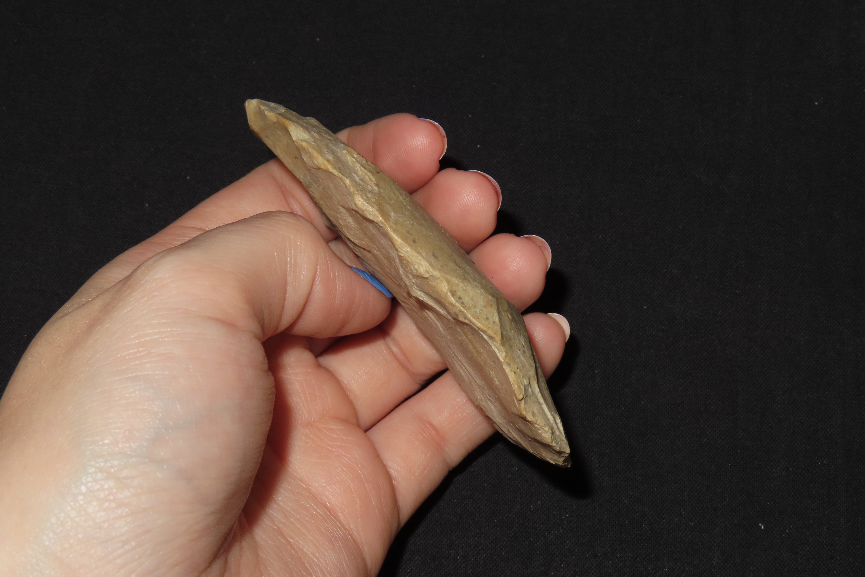 3 3/8" Dalton Adze, St. Clair Co., Illinois