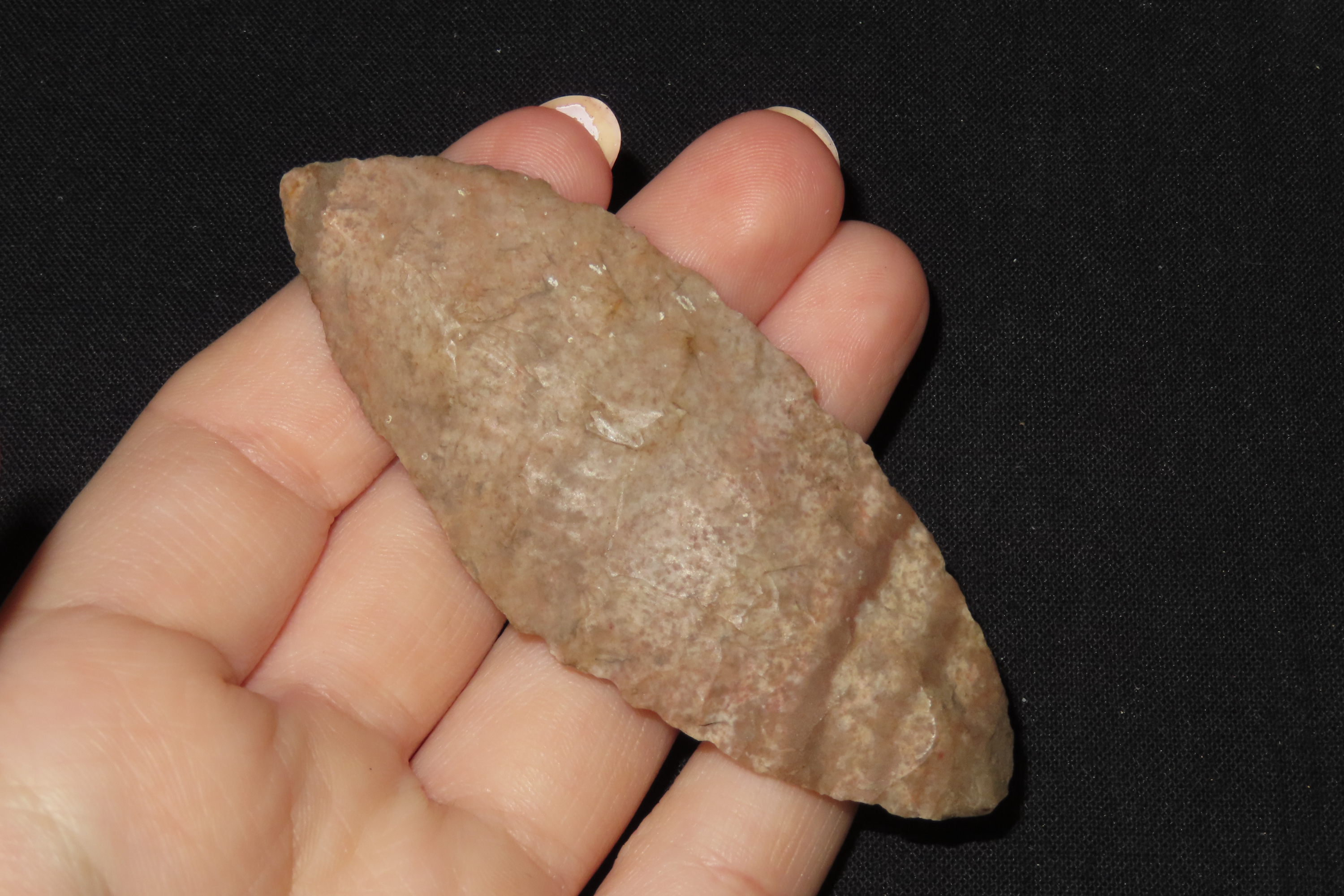 3 1/16" Bi-Pointed Blade, Linn Co., Iowa, Well Made