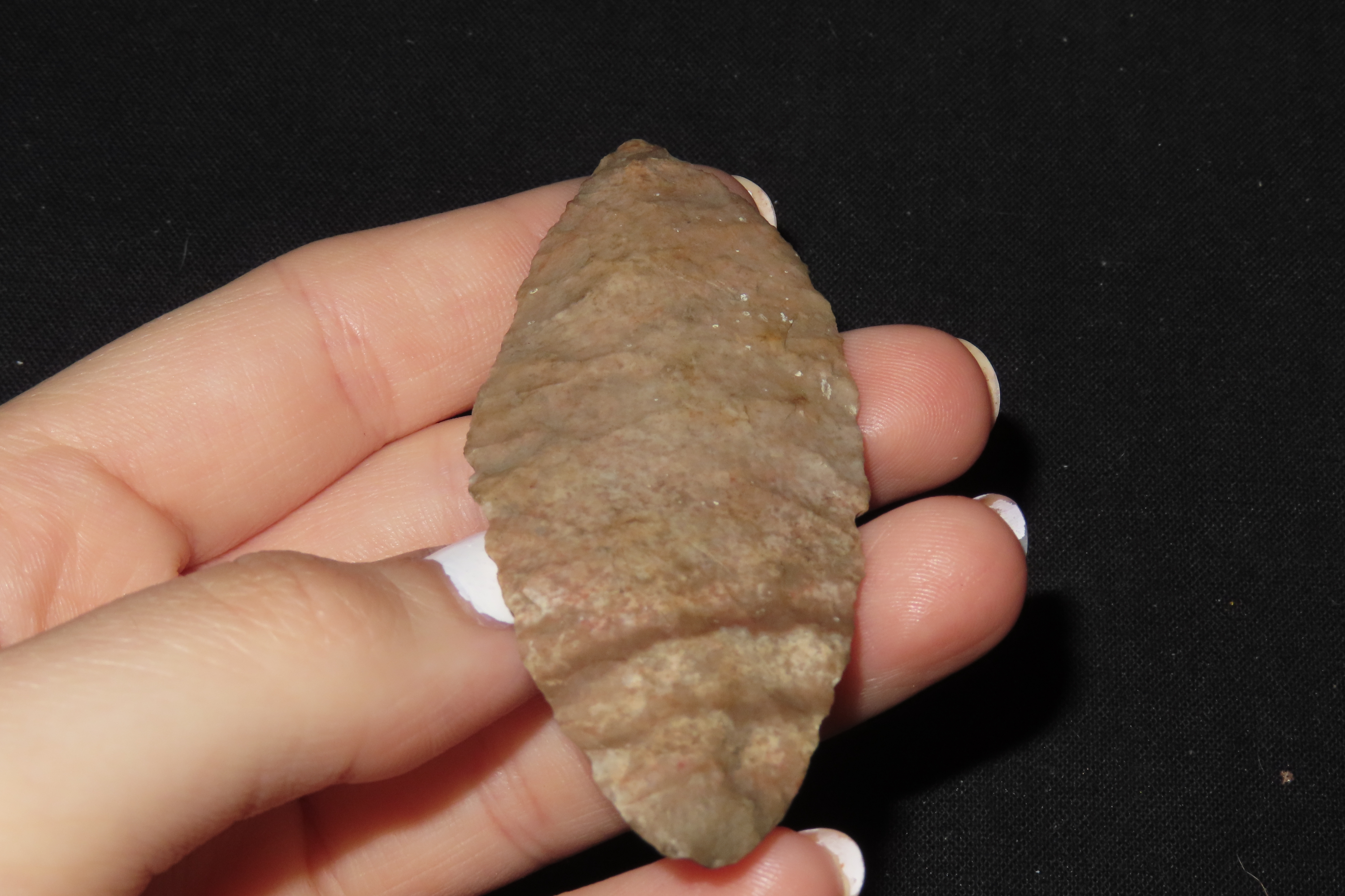 3 1/16" Bi-Pointed Blade, Linn Co., Iowa, Well Made