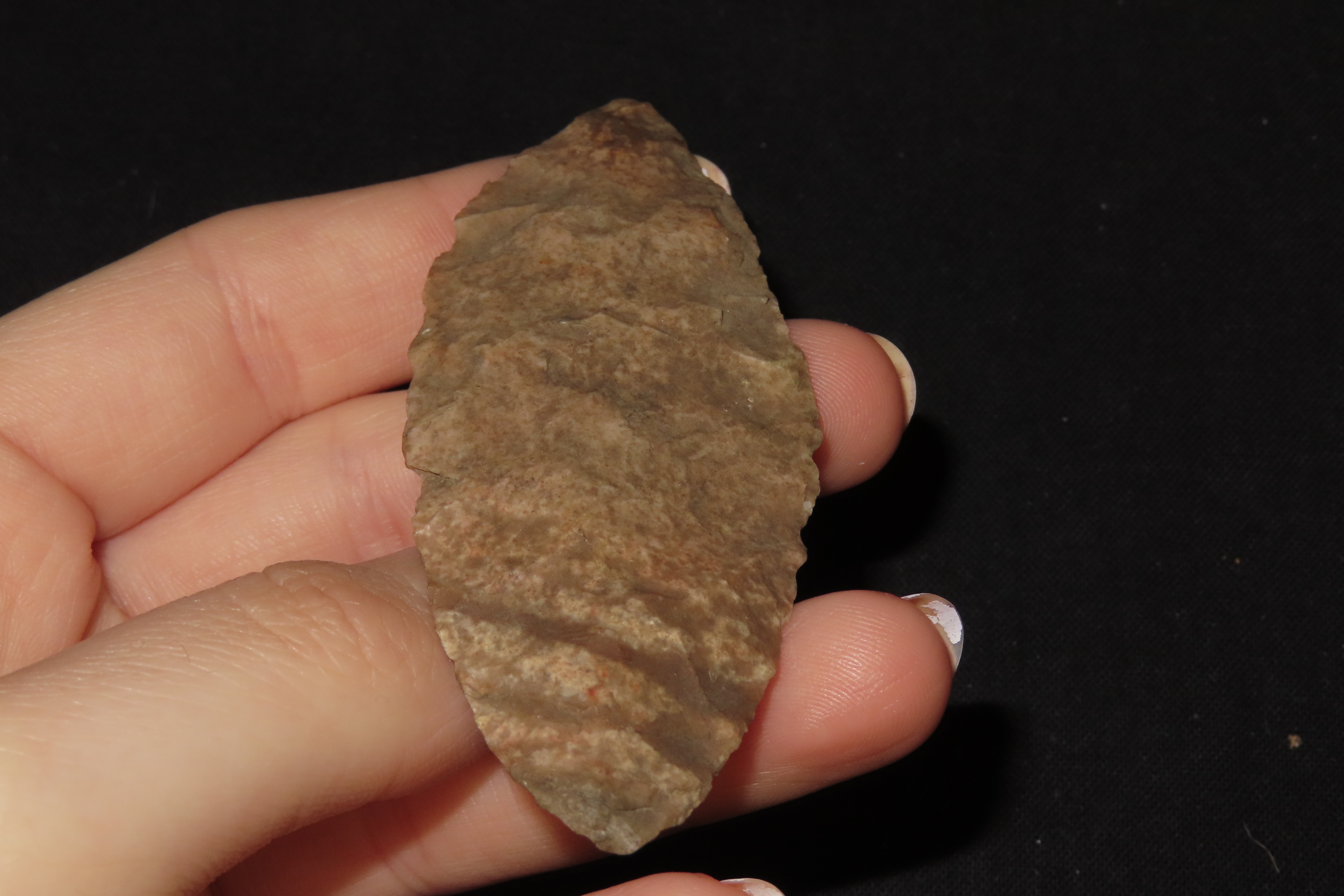3 1/16" Bi-Pointed Blade, Linn Co., Iowa, Well Made