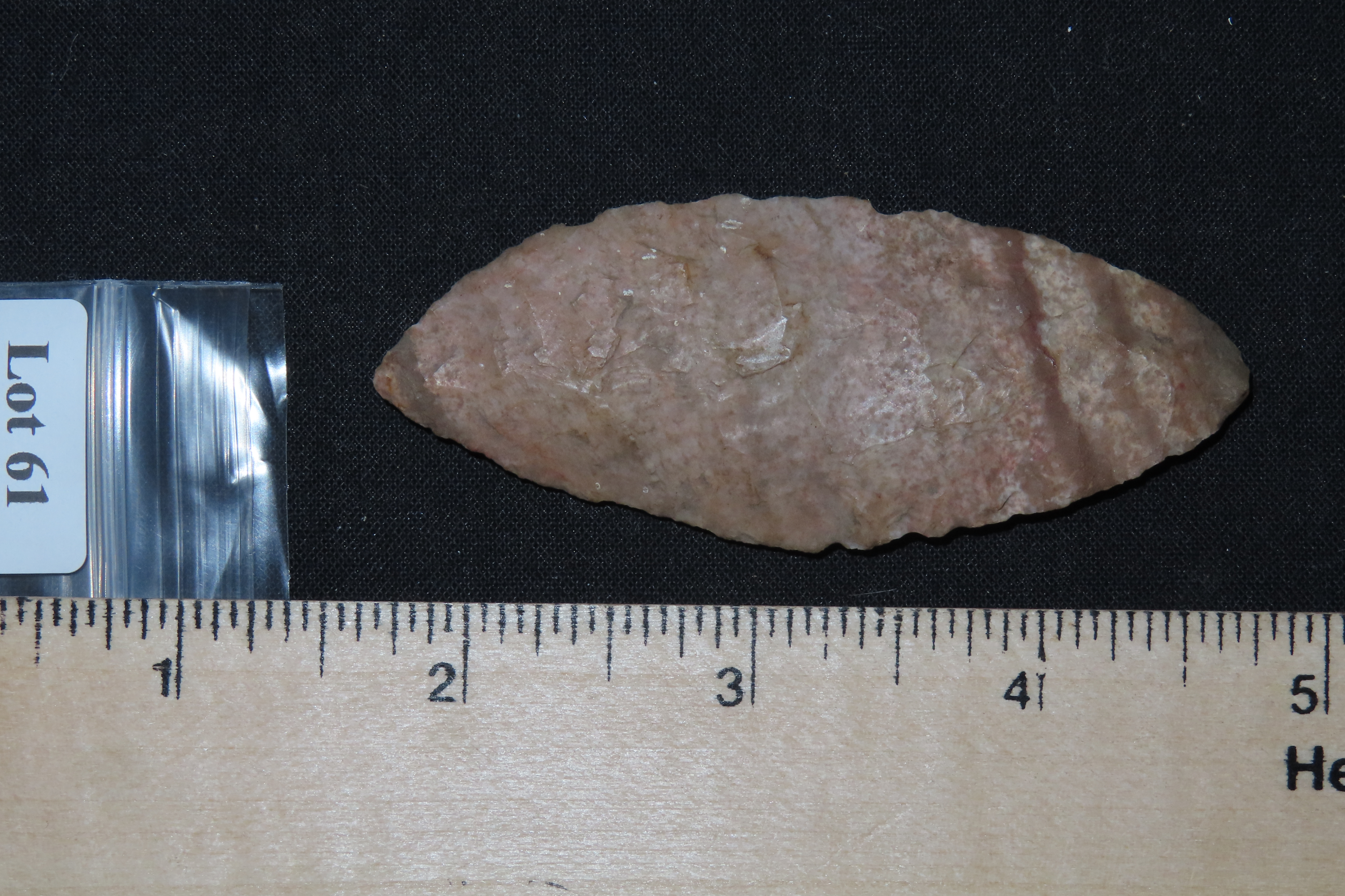 3 1/16" Bi-Pointed Blade, Linn Co., Iowa, Well Made